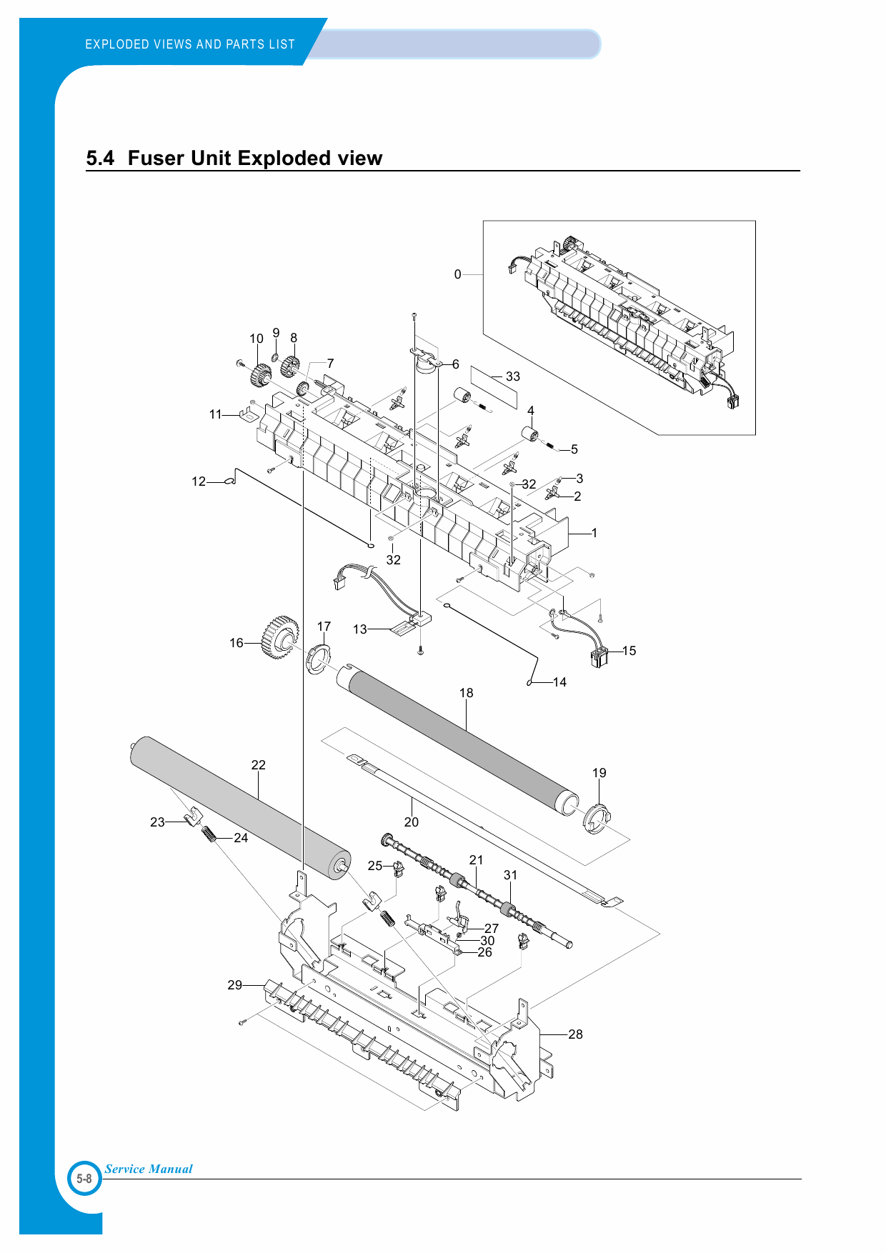 Xerox Phaser 3130 Parts List Manual-5